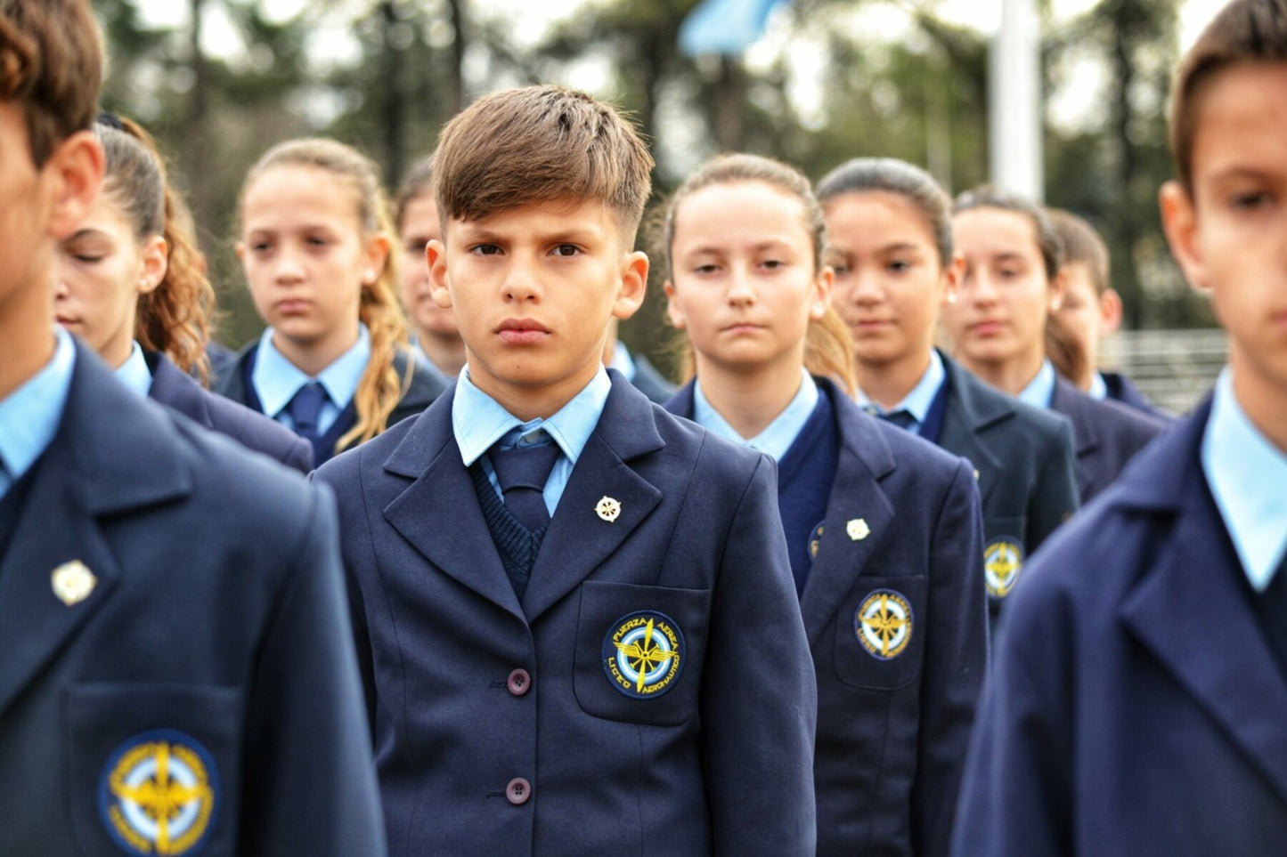 Brevet Distintivo Liceo Aeronautico Militar Cadetes y ARE